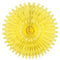 Yellow Paper Fan - 63.5cm