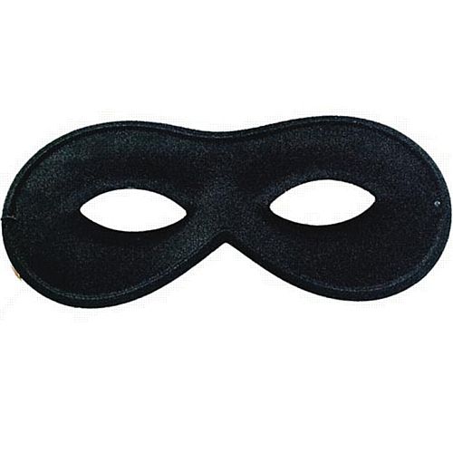 Black Domino Eye Mask