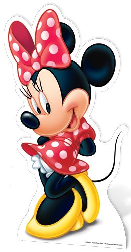 Disney Minnie Mouse Cardboard Cutout - 89cm