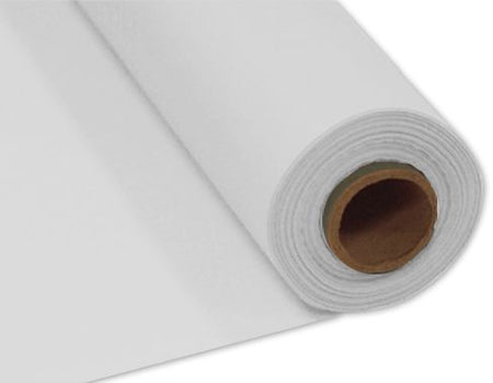White Plastic Table Roll - 30.5m x 1m