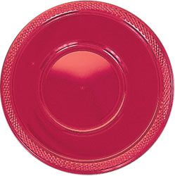 Red Plastic Bowls 355ml - Pack of 20
