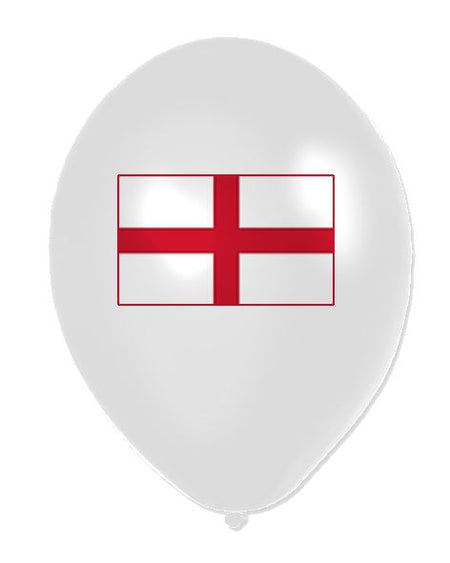 England St George Flag Latex Balloons - 11