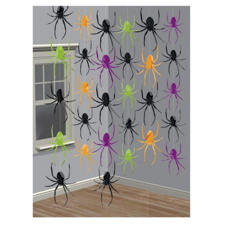 12.6M Spider String Decoration