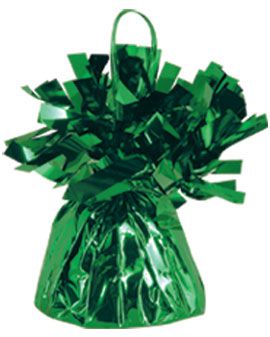 Green Foil Balloon Weight