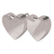 Double Heart Silver Balloon Weight