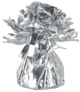 Silver Foil Balloon Weight