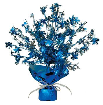 Snowflake Gleam & Burst Centrepiece - 15"