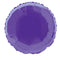 Purple Round Foil Balloon - 18