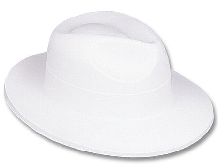 White Felt Fedora