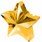 Gold Star Balloon Weight - 6oz - 10cm
