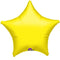 Yellow Star Foil Balloon 19