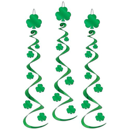 Shamrock Whirls 76cm - Pack of 3