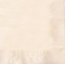 Vanilla Cream (Ivory) Luncheon Napkins 33cm - pack of 50