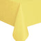 Pale Yellow Plastic Tablecloth 1.4m x 2.8m