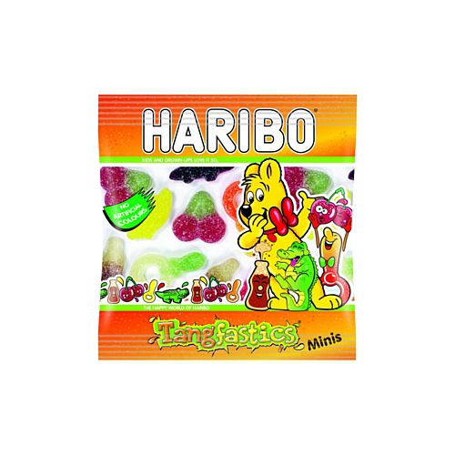Haribo Tangfastic Gummy Sweets - 16g Mini Bag - Each