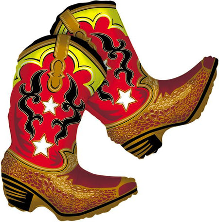 Dancing Boots Foil Balloon 36