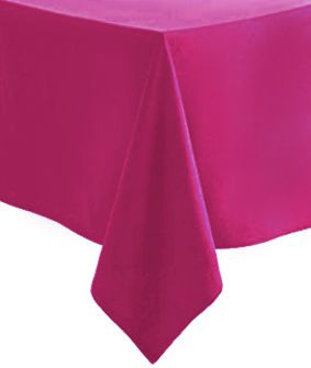 Hot Pink Paper Paper Tablecloth 1.4m x 2.8m
