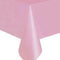 Light Pink Plastic Tablecloth 1.4m x 2.8m