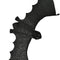 Rubber Bat Hanging Decoration - 26cm