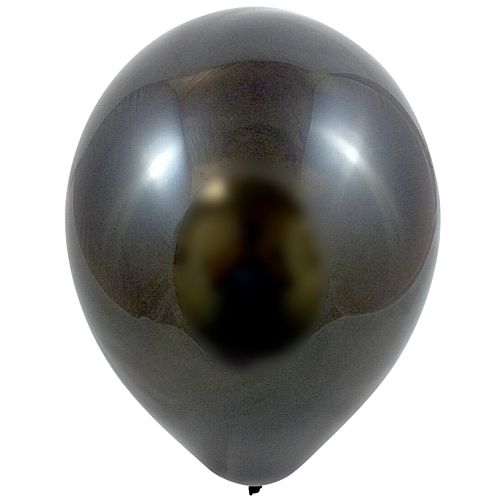Black Latex Balloons - 10" - Pack of 100