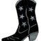 Black Foil Cowboy Boot Silhouette 16