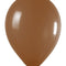 Brown Latex Balloons - 10