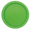 Lime Green Plates - Each - 9