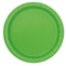Lime Green Plates - Each - 9