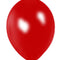 Red Metallic Latex Balloons - 12