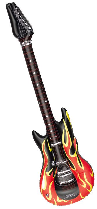 Flame Design Inflatable Guitar 106cm