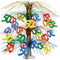 50th Birthday Cascade Centrepiece 18ins