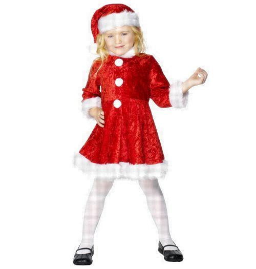 Mini Miss Santa Costume