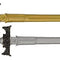Plastic Sword - Assorted Gold & Silver - 65cm