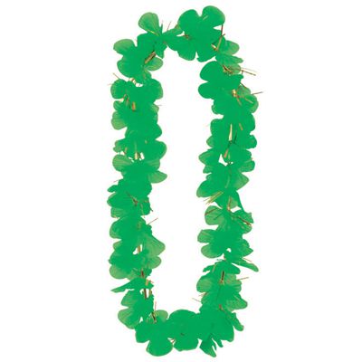 Shamrock Party Lei 36ins