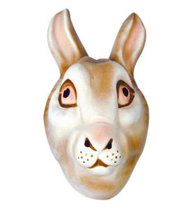 Rabbit Mask - Adult