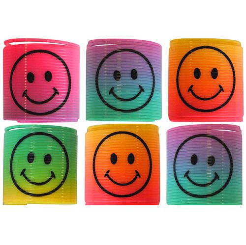 Mini Rag Smile Mini Rainbow Smiley Spring - 3.5cm - Each – Party Packs