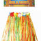 Child's Multicolour Grass Skirt With Flowers- 43cm