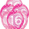 Pink 16th Birthday Balloons 11