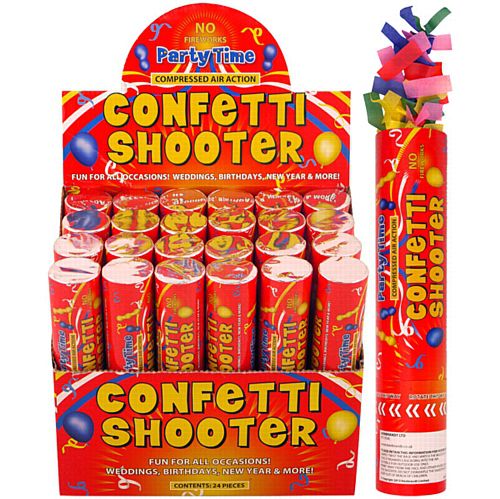 Confetti Cannon - 20cm - Each