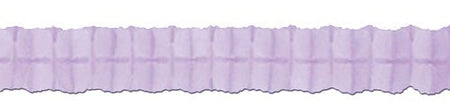 Lavender Tissue Paper Garland - 4m