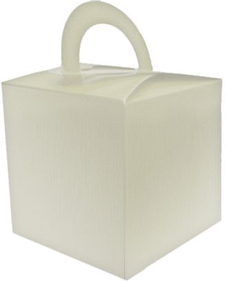 Cream Favour Box - 6.5cm - Each