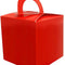 Red Favour Box - 6.5cm - Each