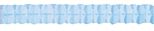 Light Blue Tissue Paper Garland 4m