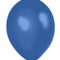 Royal Blue Metallic Latex Balloons - 12
