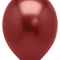 Burgundy Metallic Latex Balloons - 12