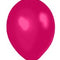 Fuchsia Pink Metallic Latex Balloons - 12