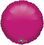 Hot Pink Round Foil Balloon - 18"