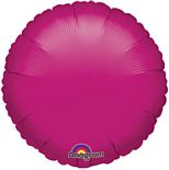 Hot Pink Round Foil Balloon - 18