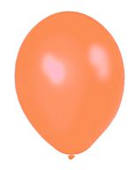 Peach Metallic Latex Balloons - 12