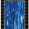 Blue Shimmer Curtain - Flame Retardent - 2.5m x 90cm